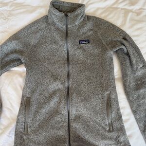 Patagonia Better Sweater Gray Full‑Zip Fleece Jacket